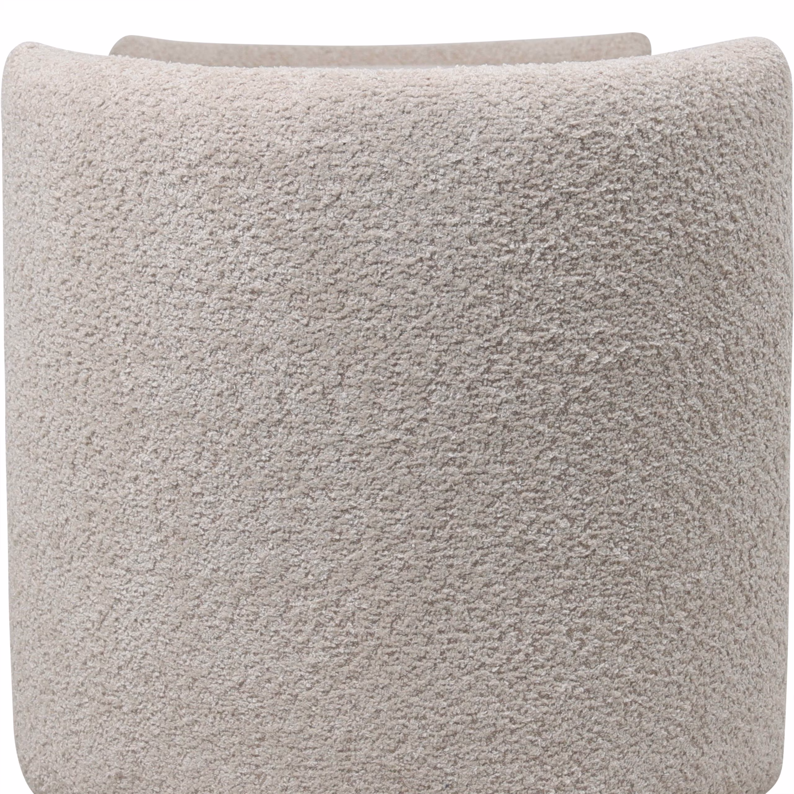 Waverley Cream Bouclé Storage Bench - Image 4