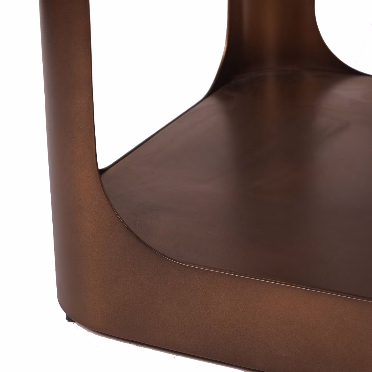 Thorpe Smoked Glass Console Table - Image 5