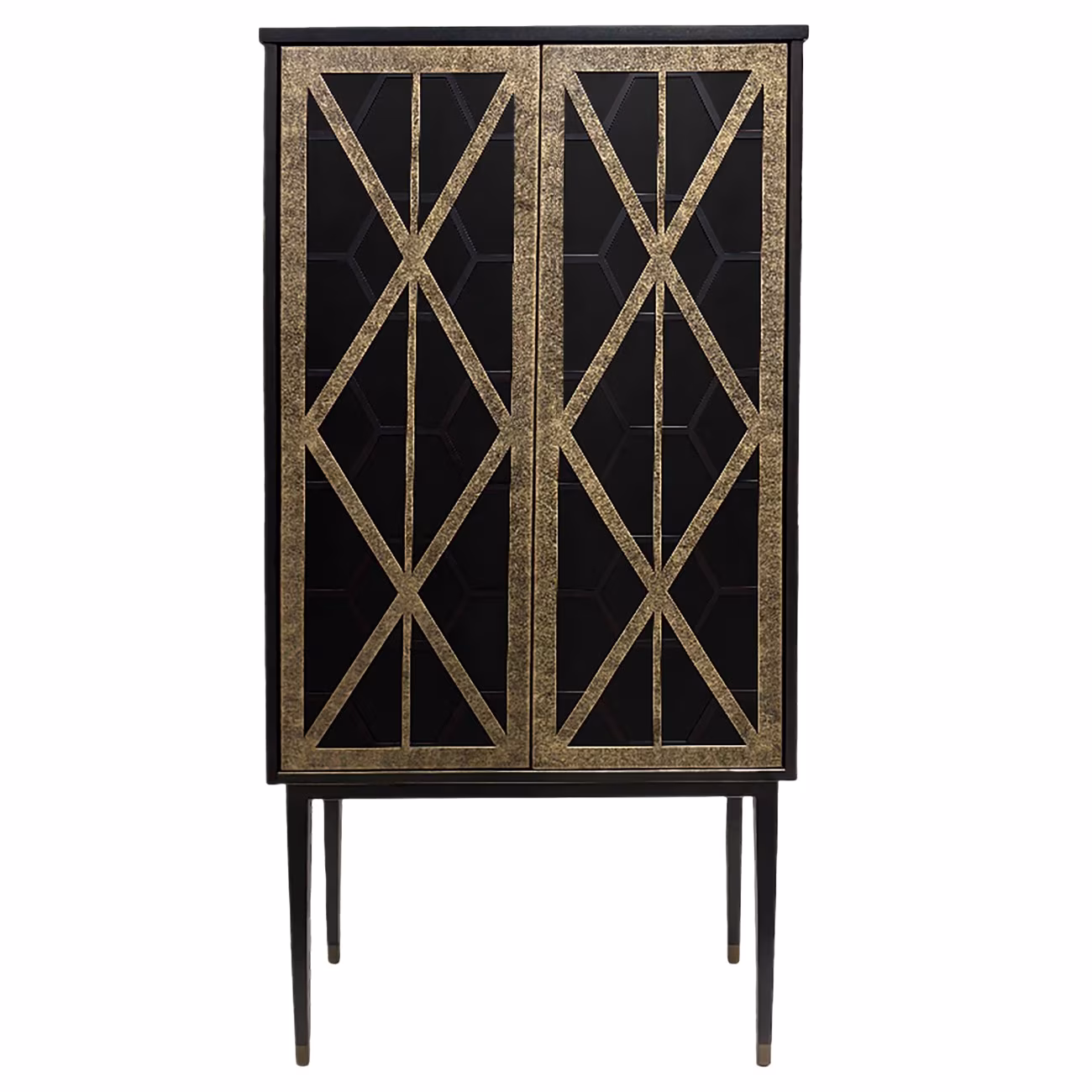 Reeno Fretwork Bar Cabinet