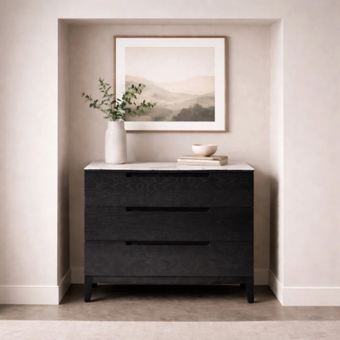 Orchid Marble Chest of Drawers - Image 2