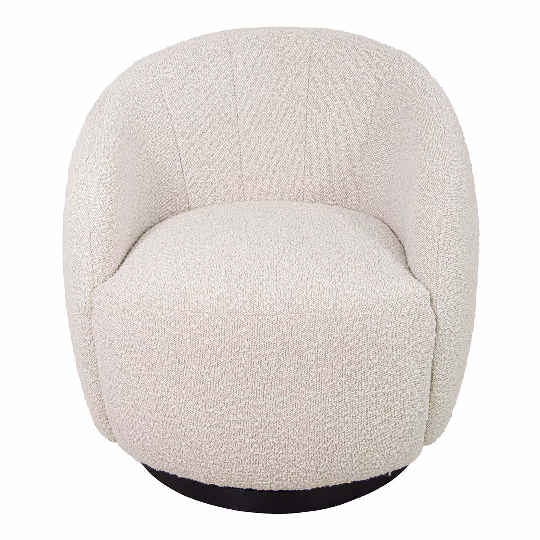 Chalain Natural Finish Swivel Chair