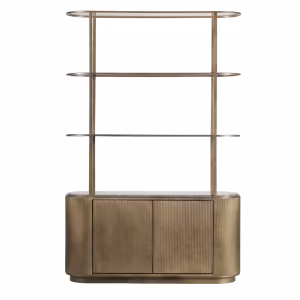 Belvedere Royal Gold Shelving Unit