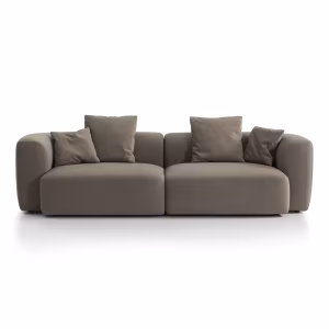 Wicklow 2 Seater Sofa in Soft Truffle Velvet